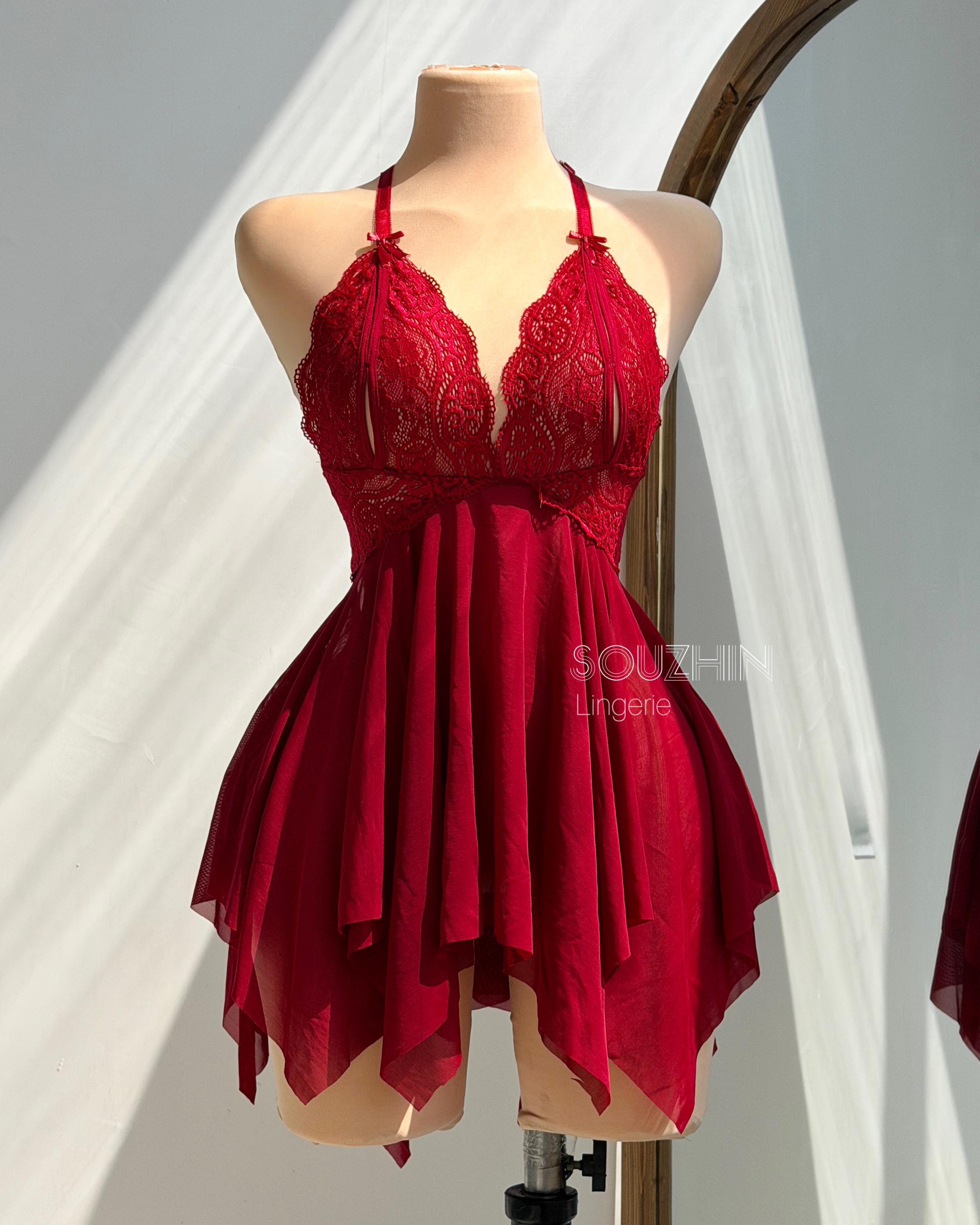 پیراهن عروسکی کد 81415 حریر